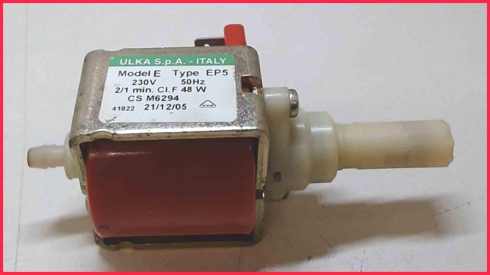Druck Wasserpumpe Ulka Model E Type EP5 Izzy MOULINEX Maestro 99H12