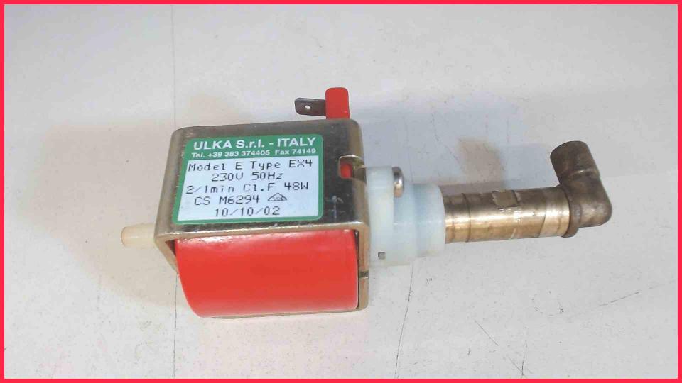 Pressure water pump Ulka Model E Type EX4 Lavazza Espresso Point Matinee -2