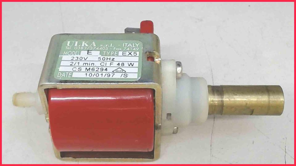 Druck Wasserpumpe Ulka Model E Type EX5 230V 50Hz Saeco Family SUP001