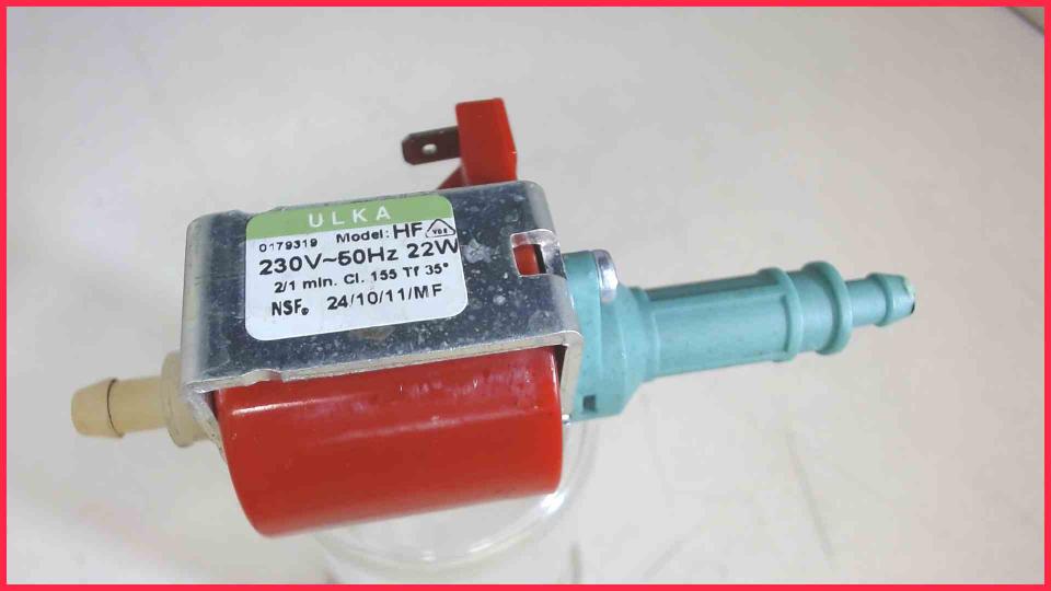Druck Wasserpumpe Ulka Model: HF 22W Saeco Exprelia HD8854 -3