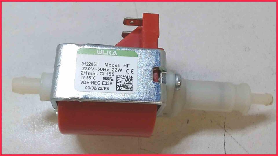 Druck Wasserpumpe Ulka Model: HF DeLonghi Nespresso ENV120GY