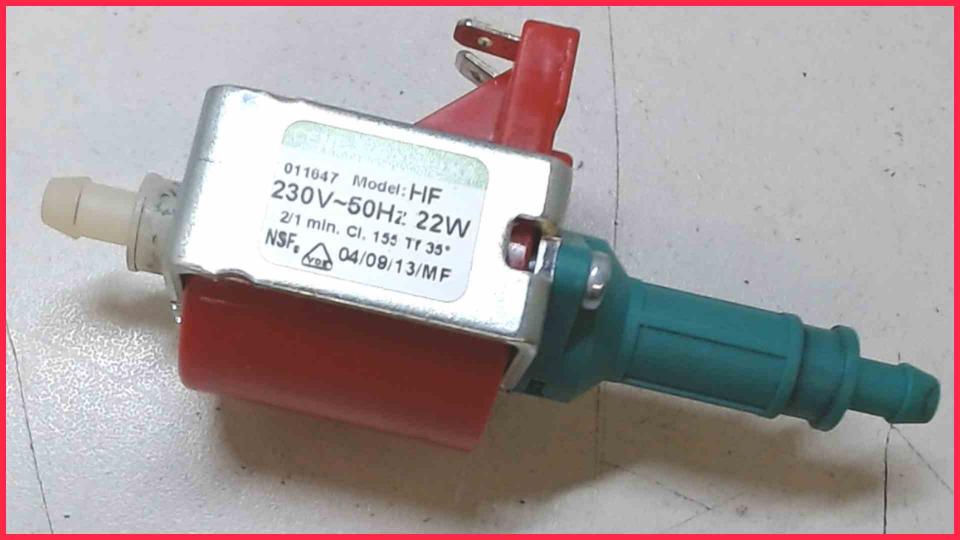 Druck Wasserpumpe Ulka Model:HF 230V 22W Xelsis Evo HD8954