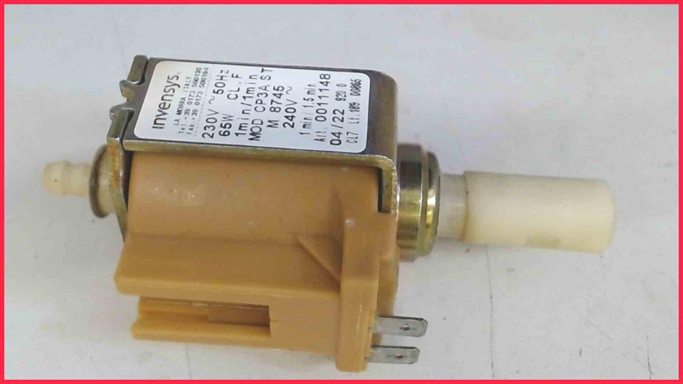 Druck Wasserpumpe invensys MOD CP3A ST Impressa X90 Typ 642 A1 -3