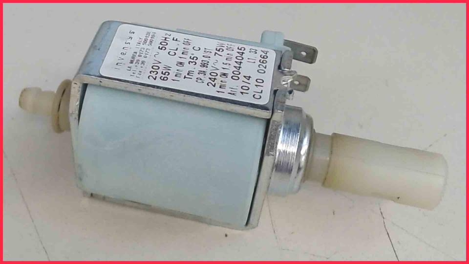 Druck Wasserpumpe invensys. CP.3A.993.0/ST Impressa F50 Type 660 -2