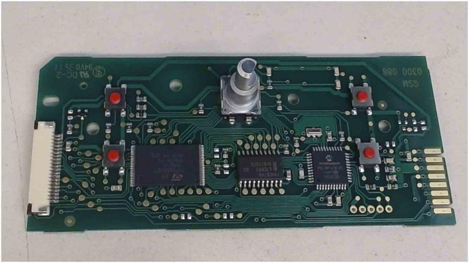 Elektronik Board Platine LCD Bedienfeld 720-31_2 Krups EA8320