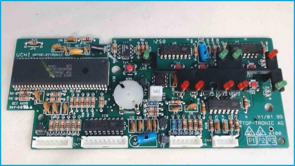 Elektronik Board Platine LCD Bedienfeld AEG CaFamosa CF80 Typ 784