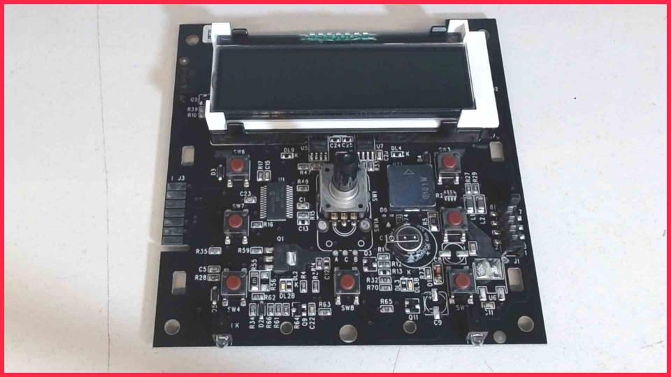 Elektronik Board Platine LCD Bedienfeld Cappuccino ECAM23.463.B