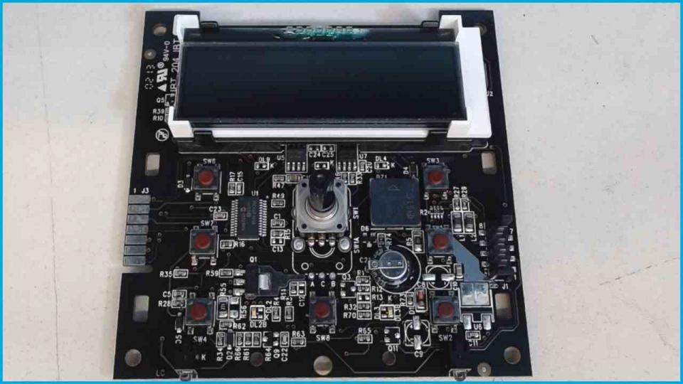 Elektronik Board Platine LCD Bedienfeld Cappuccino ECAM23.466.S