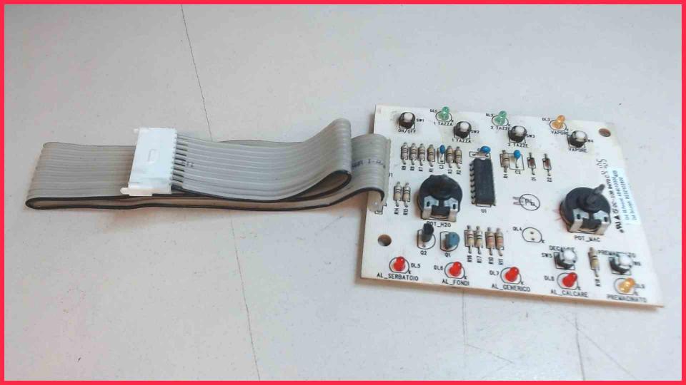 Elektronik Board Platine LCD Bedienfeld DeLonghi Magnifica ESAM
