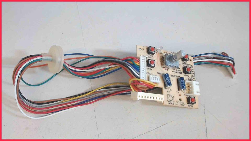 Elektronik Board Platine LCD Bedienfeld ENA 9 Type 673