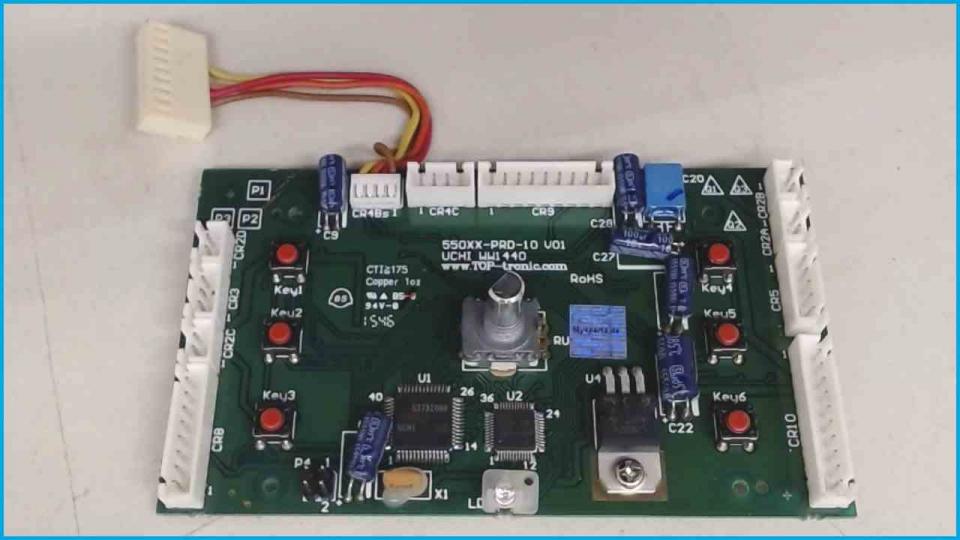 Elektronik Board Platine LCD Bedienfeld ENA Micro 90 Type 738