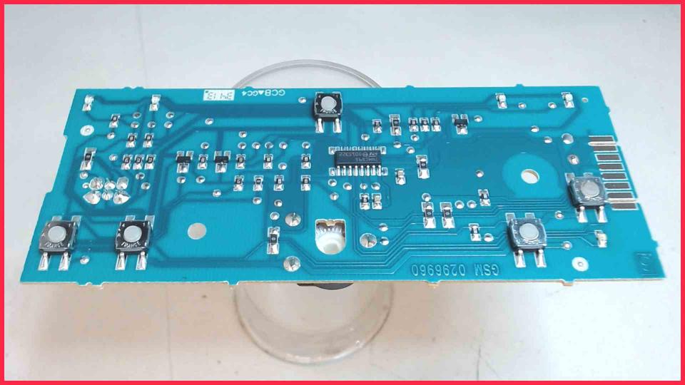 Elektronik Board Platine LCD Bedienfeld GSM 0296960 Krups EA8010PN