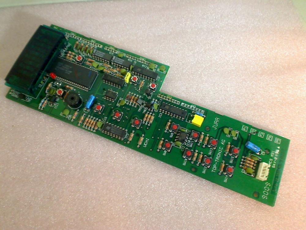 Elektronik Board Platine LCD Bedienfeld Jura Impressa S70 Typ 640 B1