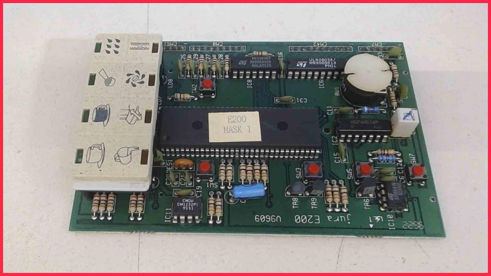 Elektronik Board Platine LCD Bedienfeld  Jura Impressa Scala Vario Typ 613 A1