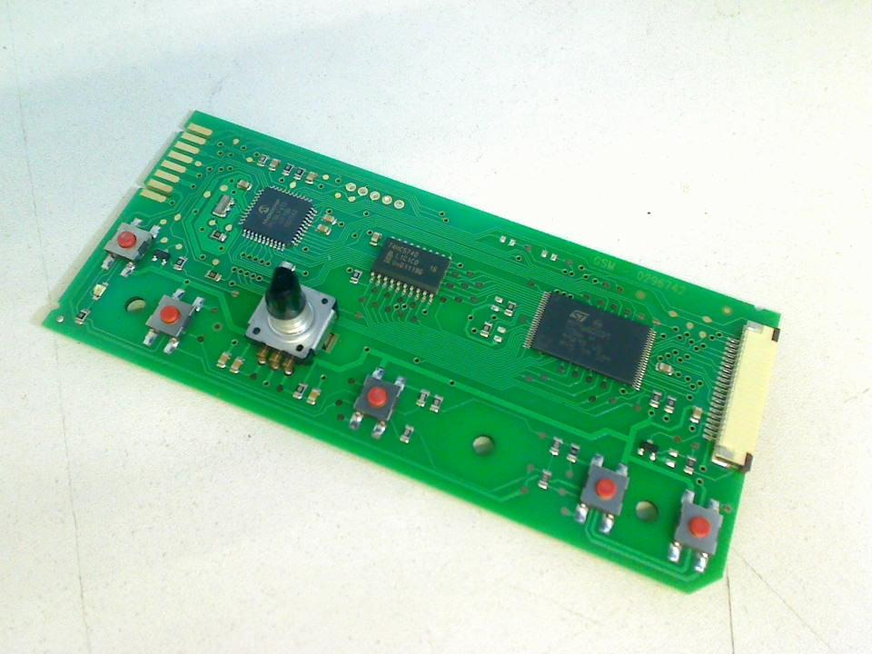 Elektronik Board Platine LCD Bedienfeld Krups EA80 EA8025