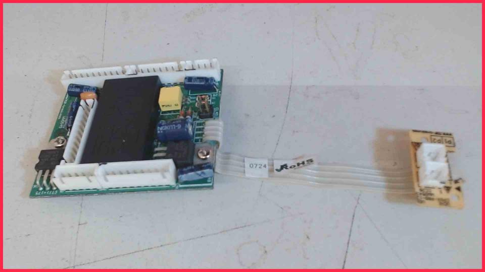 Elektronik Board Platine LCD Bedienfeld Logic Impressa F50 Typ 638 A9