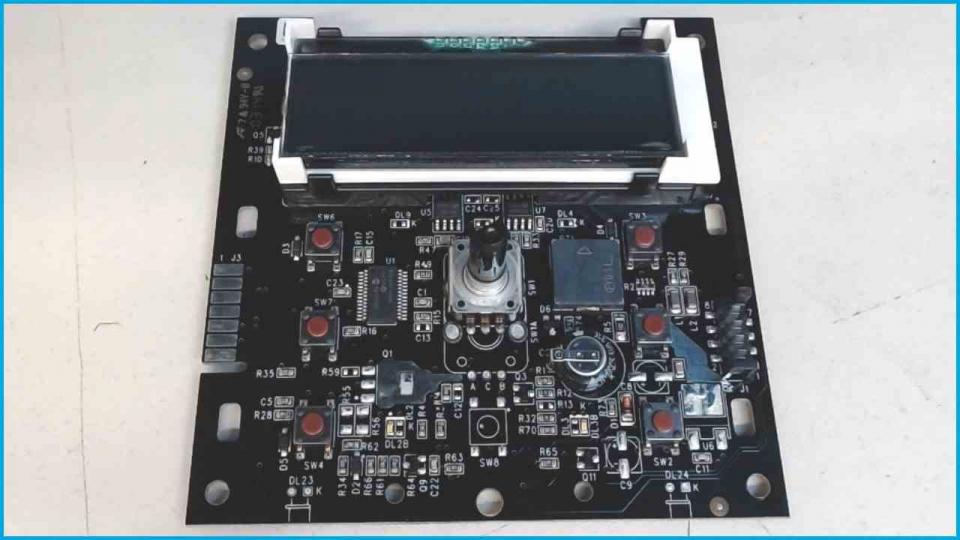 Elektronik Board Platine LCD Bedienfeld S.W:1.0 DeLonghi ECAM23.426.SB