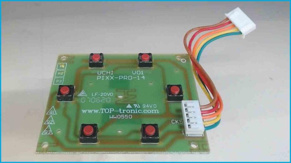 Elektronik Board Platine LCD Bedienfeld Switch Impressa J5 Typ 652 B1