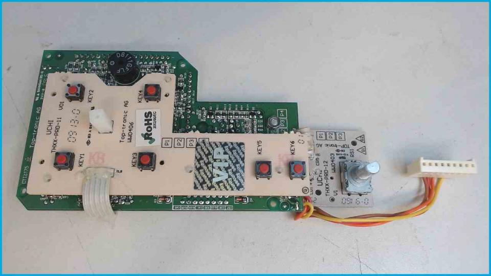 Elektronik Board Platine LCD Bedienfeld UCHI Impressa 801 Typ 647 D1