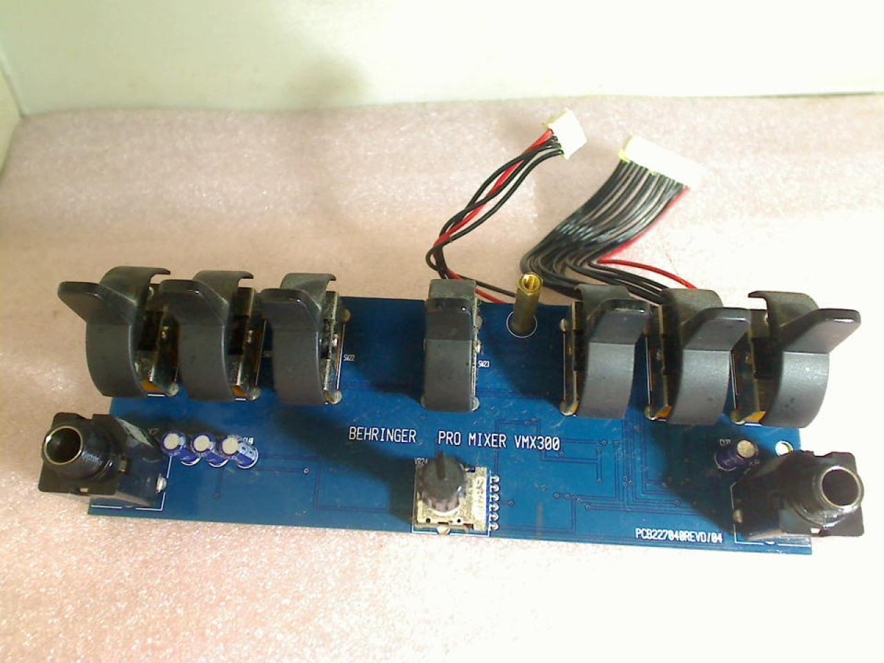 Electronic Board Panel PCB227040REVD/04 Behringer Pro Mixer VMX300