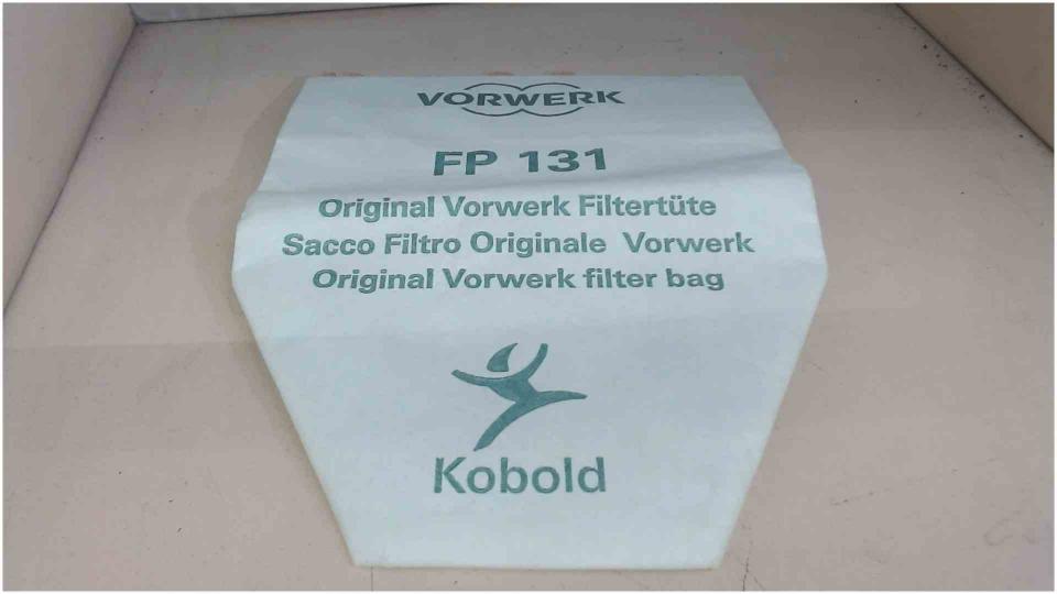 Filtertüte Original FP 131 (Neu) Vorwerk Kobold 130