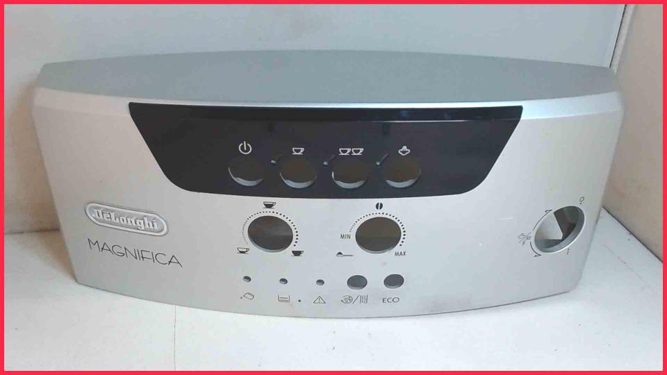 Front Gehäuse Abdeckung Blende Bedienfeld DeLonghi Magnifica ESAM04.120.S