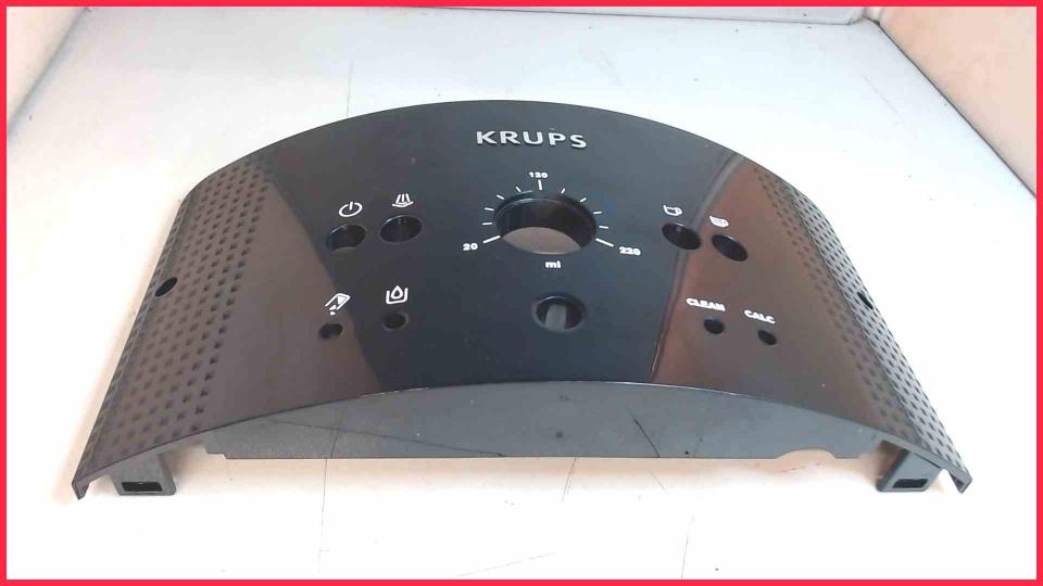 Front Gehäuse Abdeckung Blende Bedienfeld Krups EA81R870 EA81
