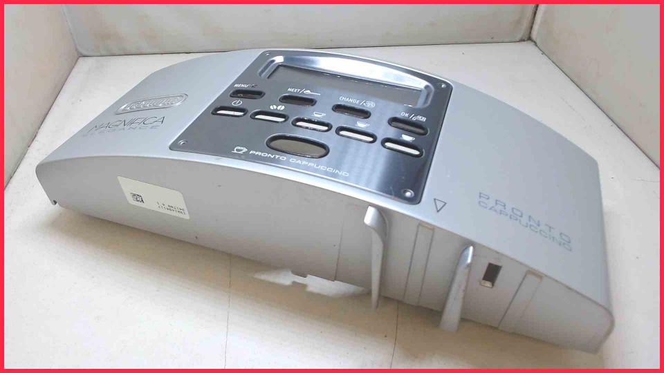 Front Gehäuse Abdeckung Blende Bedienfeld  Magnifica Elegance ESAM3600.S