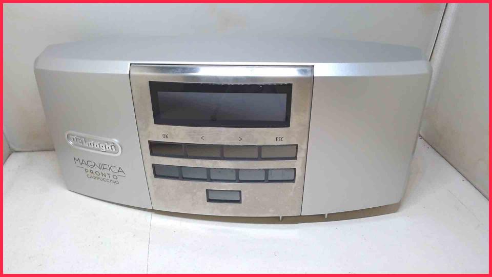 Front Gehäuse Abdeckung Blende Bedienfeld  Magnifica Pronto ESAM04.350.S