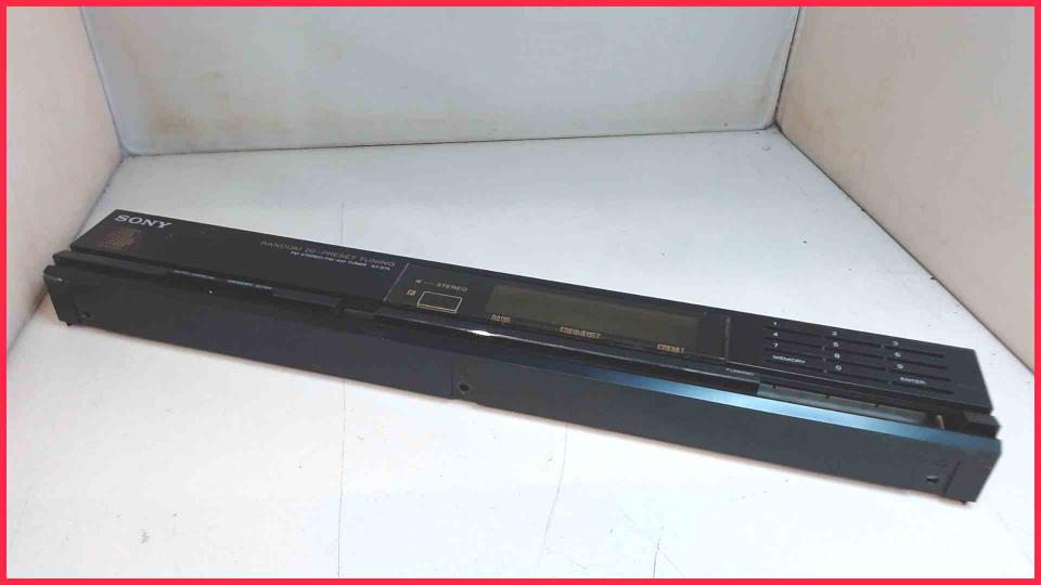 Front Gehäuse Abdeckung Blende Bedienfeld Sony Tuner ST-D7L