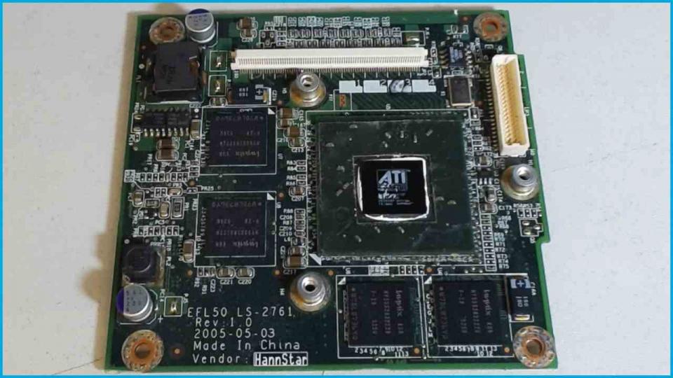 GPU Grafikkarte ATI EFL50 LS-2761 Rev:1.0 Acer Aspire 5500
