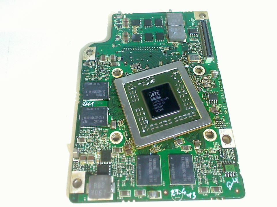 GPU Grafikkarte ATI Radeon MS-V052 VER:1.1 IMS XPS M2010 PP03X -2