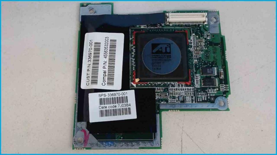 GPU Grafikkarte ATI Radeon SPS-336970-001 HP Compaq nx7000