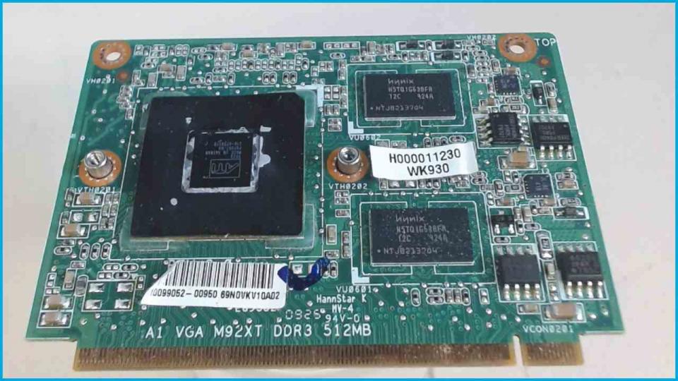 GPU Grafikkarte ATI VGA M92XT DDR3 512MB Toshiba Satellite U500-115