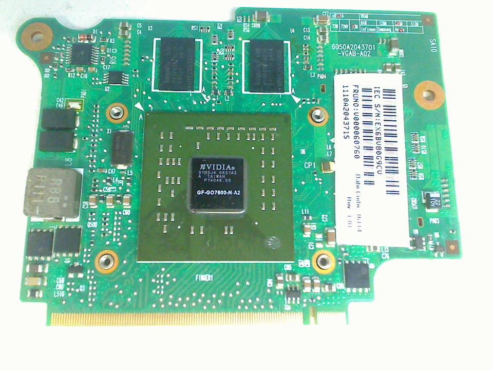 GPU Grafikkarte nVIDIA V000060760 Satellite A100-491