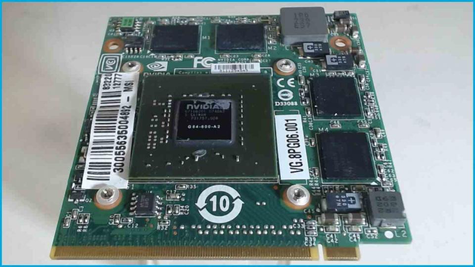 GPU Grafikkarte nVidia G84-600-A2 One C8500 5R9