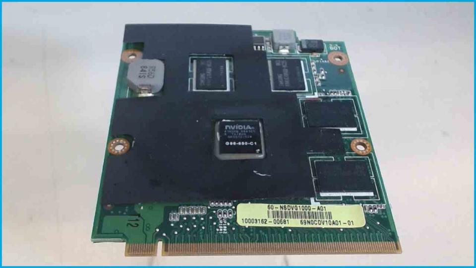 GPU Grafikkarte nVidia G96-650-C1 GF 9650M GT 1GB Asus X57V -2
