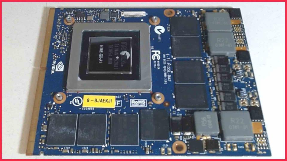 GPU Grafikkarte nVidia GTX980M 8G N16E-GX-A1 (Defekt) Clevo MiFCOM P751DM
