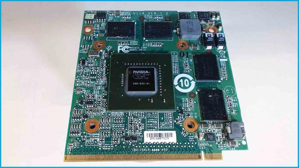 GPU Grafikkarte nVidia P616 V114 VER:1.2 MSI GX720 MS-1722