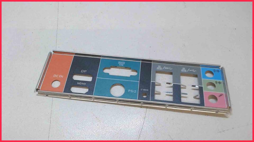 Gehäuse Abdeckung Blende Mainboard Blech Shuttle XH110V