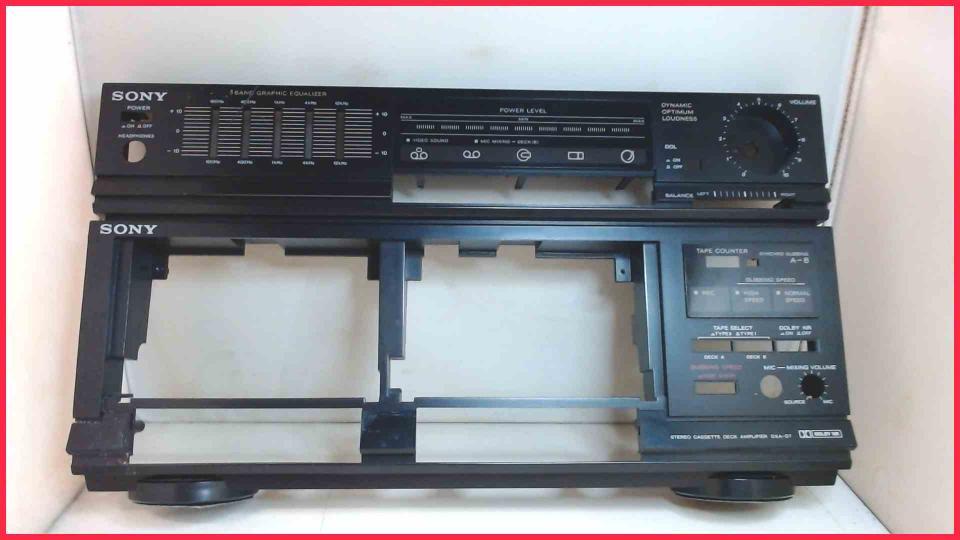 Gehäuse Abdeckung Deckel Blende Bedienteil Front Sony HiFi LBT-D7 DXA-D7
