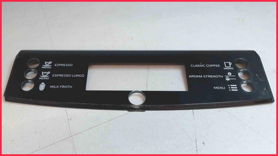 Gehäuse Abdeckung Deckel Blende Bedienteil Philips HD8844