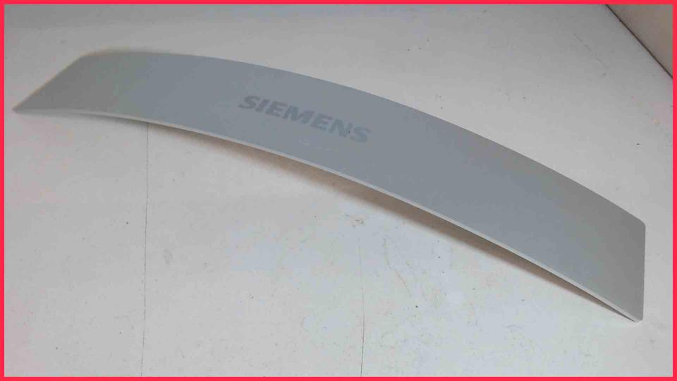 Gehäuse Abdeckung Typenschild Vorne  Siemens TC55002/01 Type CES2