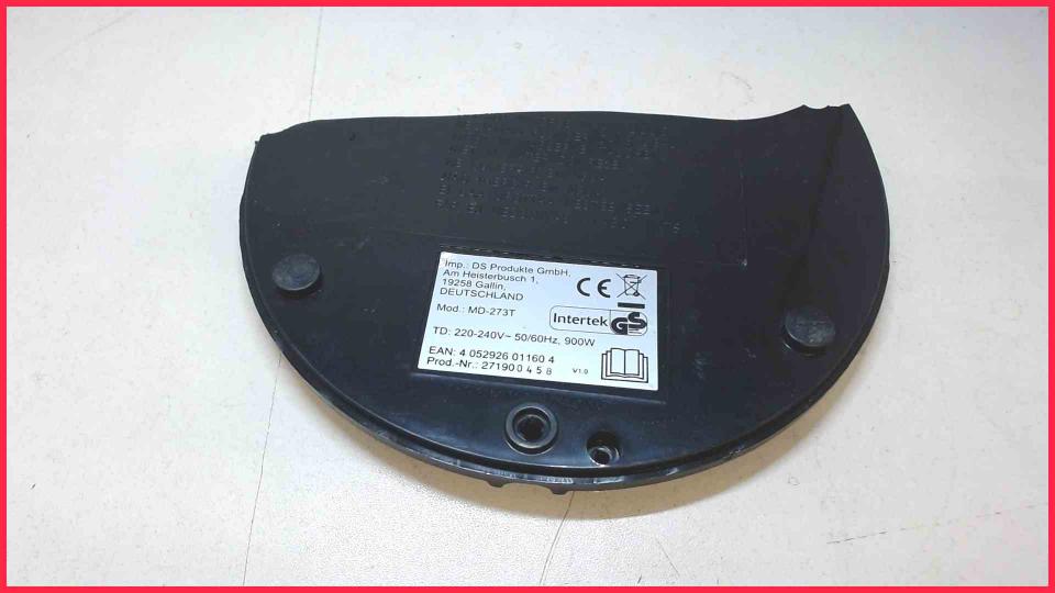 Gehäuse Boden Abdeckung Unterteil  Barista MD-273T