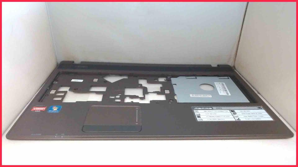 Gehäuse Oberschale Handauflage mit Touchpad Acer Aspire 5552 PEW76
