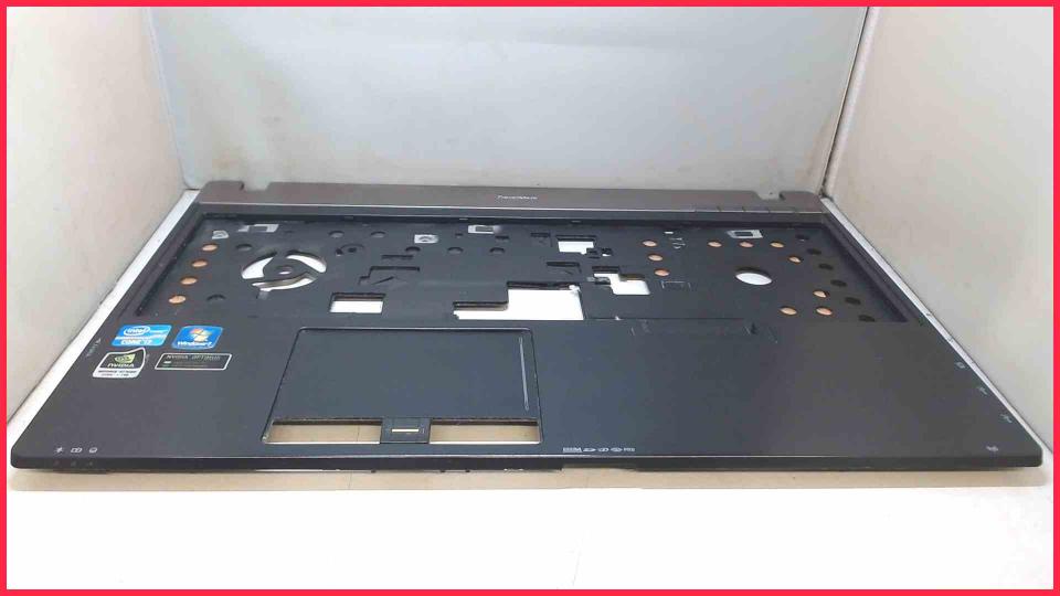 Gehäuse Oberschale Handauflage mit Touchpad  Travelmate 8573TG MS2338