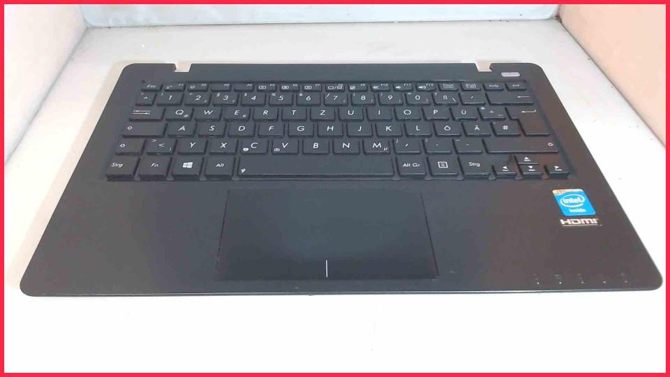 Gehäuse Oberschale Touchpad Tastatur Deutsch  Asus R202CA