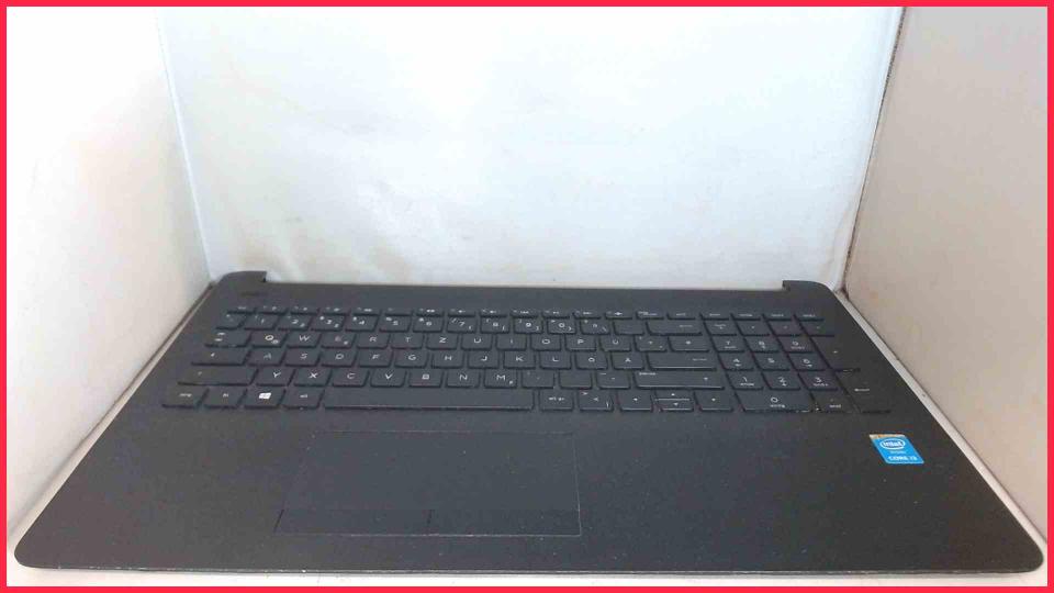 Gehäuse Oberschale Touchpad Tastatur Deutsch  HP 15-bs178ng