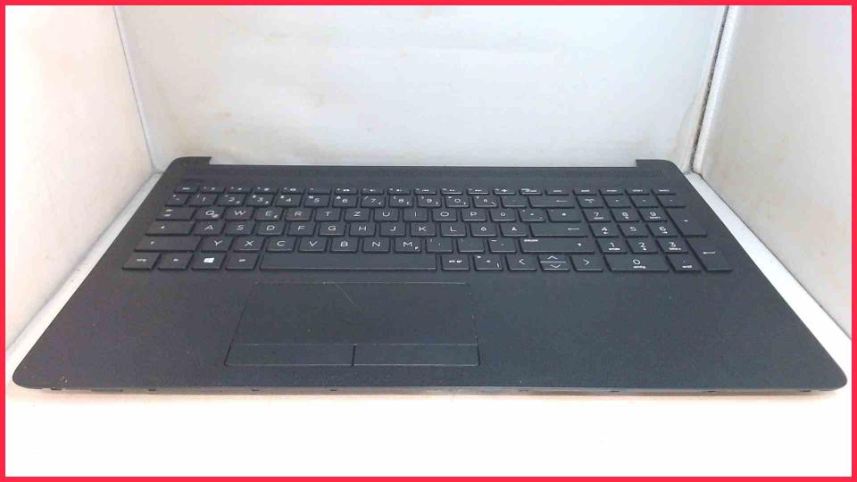 Gehäuse Oberschale Touchpad Tastatur Deutsch HP 15-db0003ng