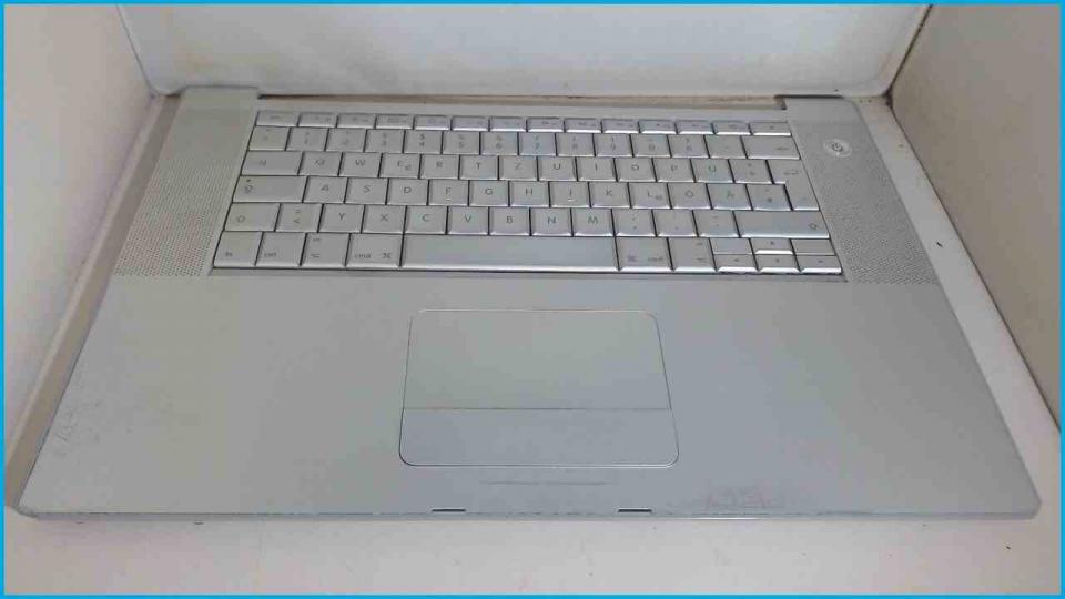 Gehäuse Oberschale Touchpad Tastatur Deutsch MacBook Pro A1260 15 Zoll